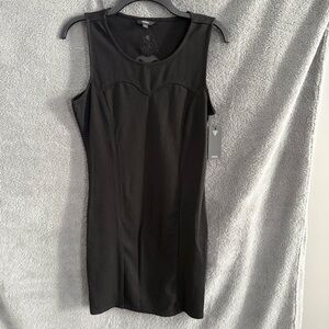 Guess Black Bodycon Mini Dress